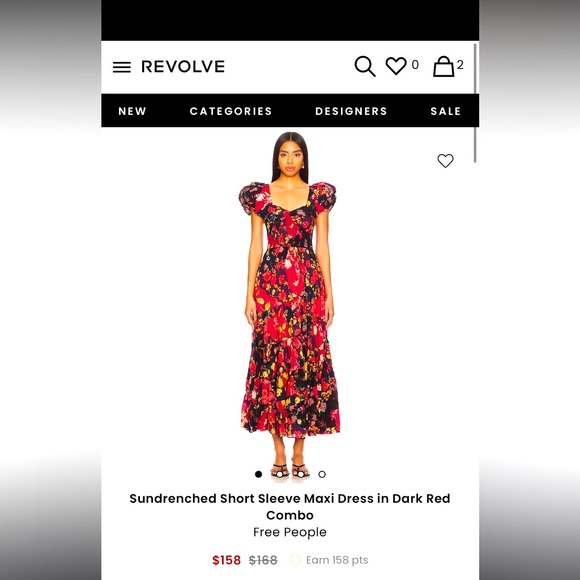 Revolve/Free People /Best Selling /Stunning Sundrenched Maxi Dress - Picture 1 of 6